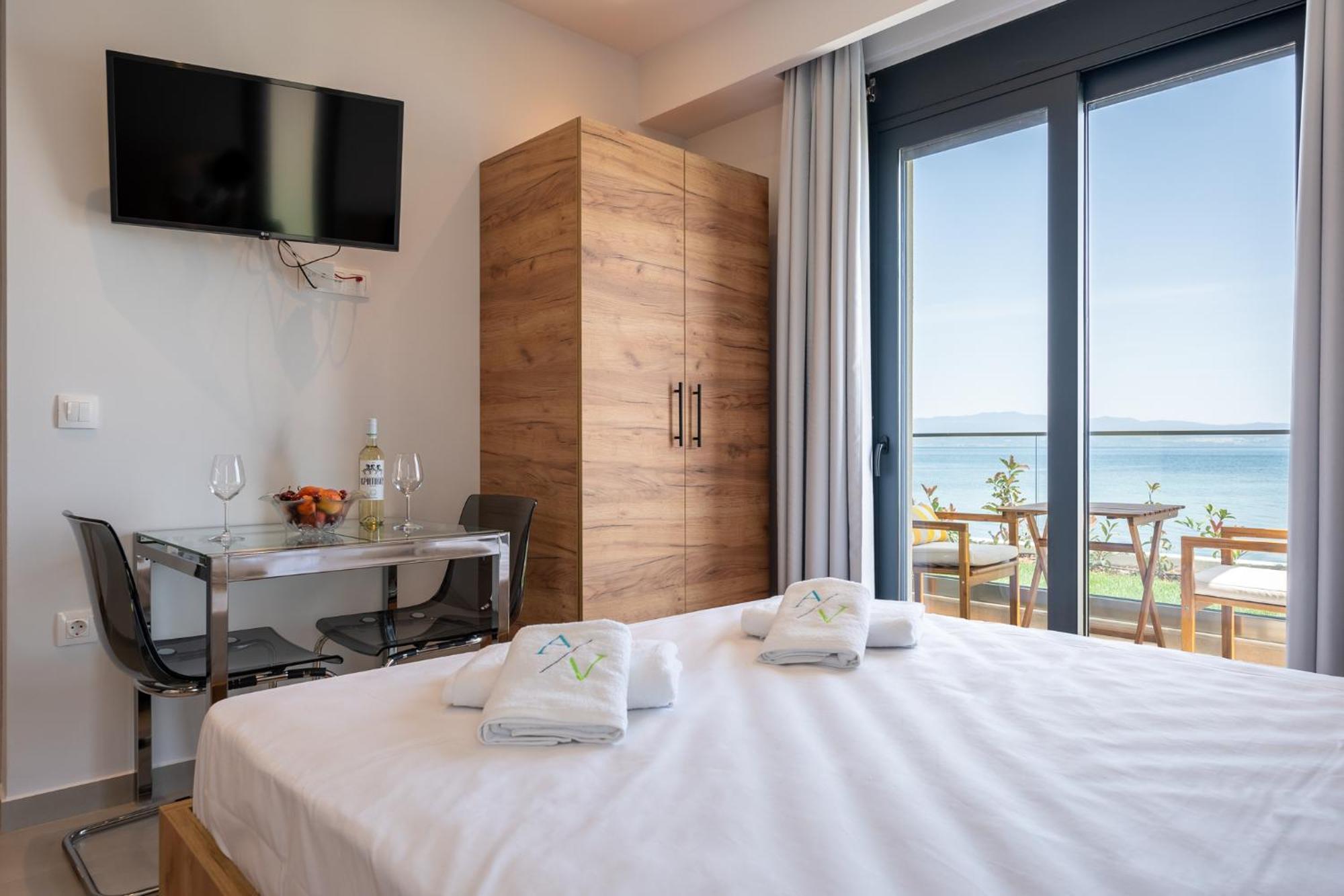 Azzurro E Verde By Rentalspro - Nea Potidaia Halkidiki Nea Poteidaia Exterior foto