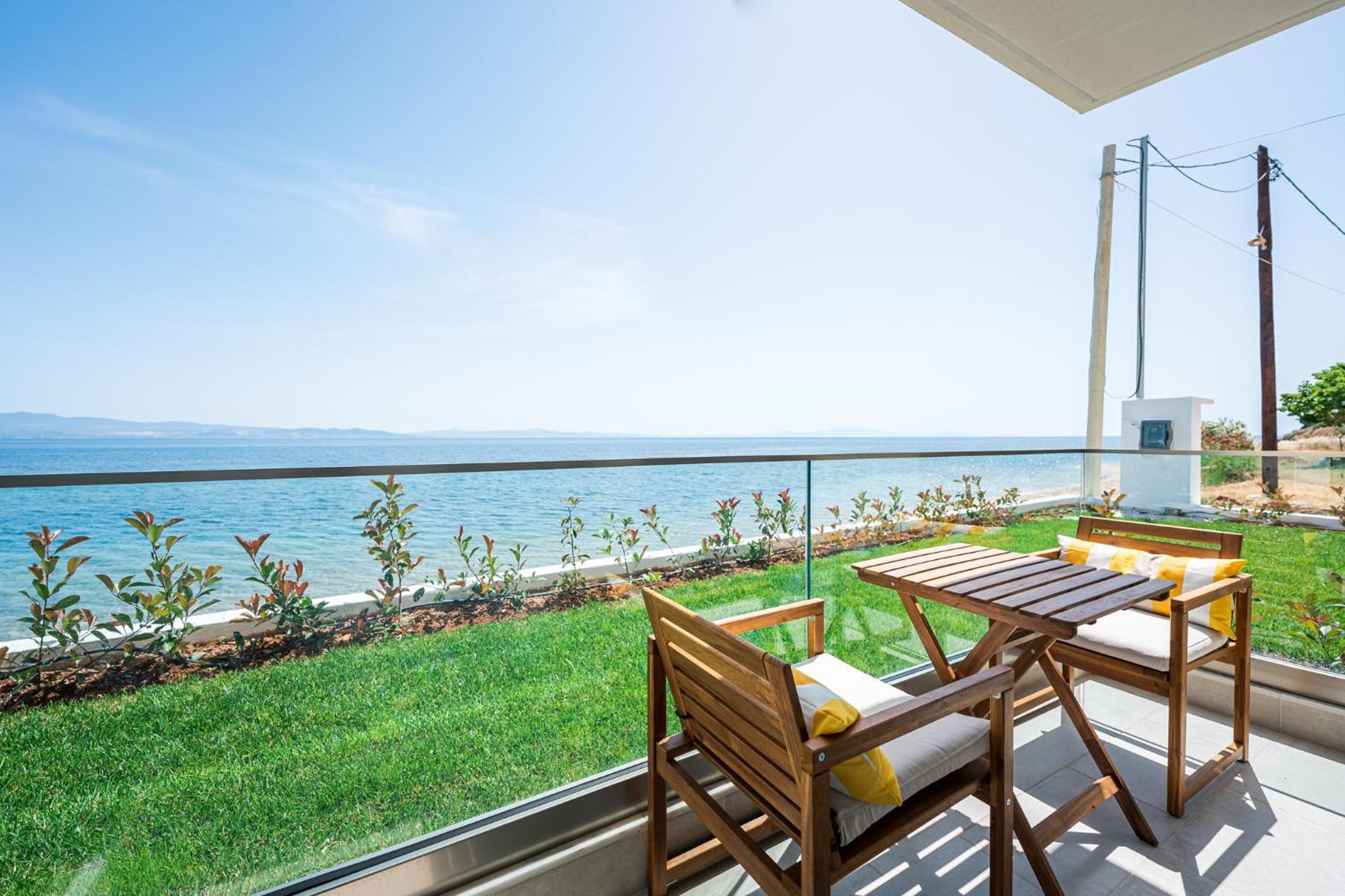 Azzurro E Verde By Rentalspro - Nea Potidaia Halkidiki Nea Poteidaia Exterior foto