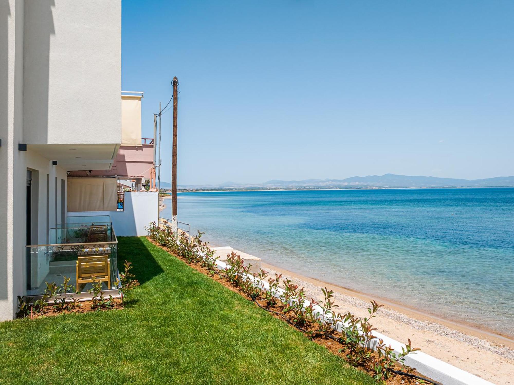 Azzurro E Verde By Rentalspro - Nea Potidaia Halkidiki Nea Poteidaia Exterior foto