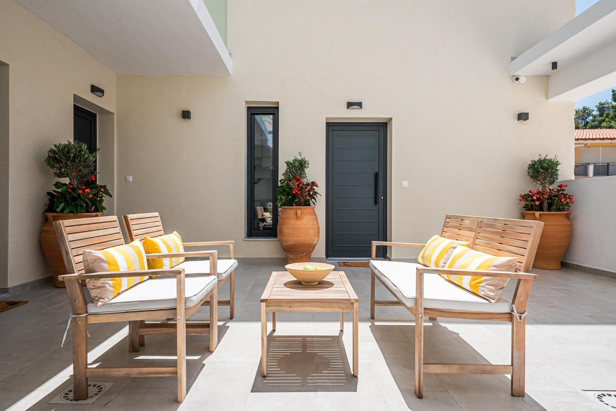 Azzurro E Verde By Rentalspro - Nea Potidaia Halkidiki Nea Poteidaia Exterior foto