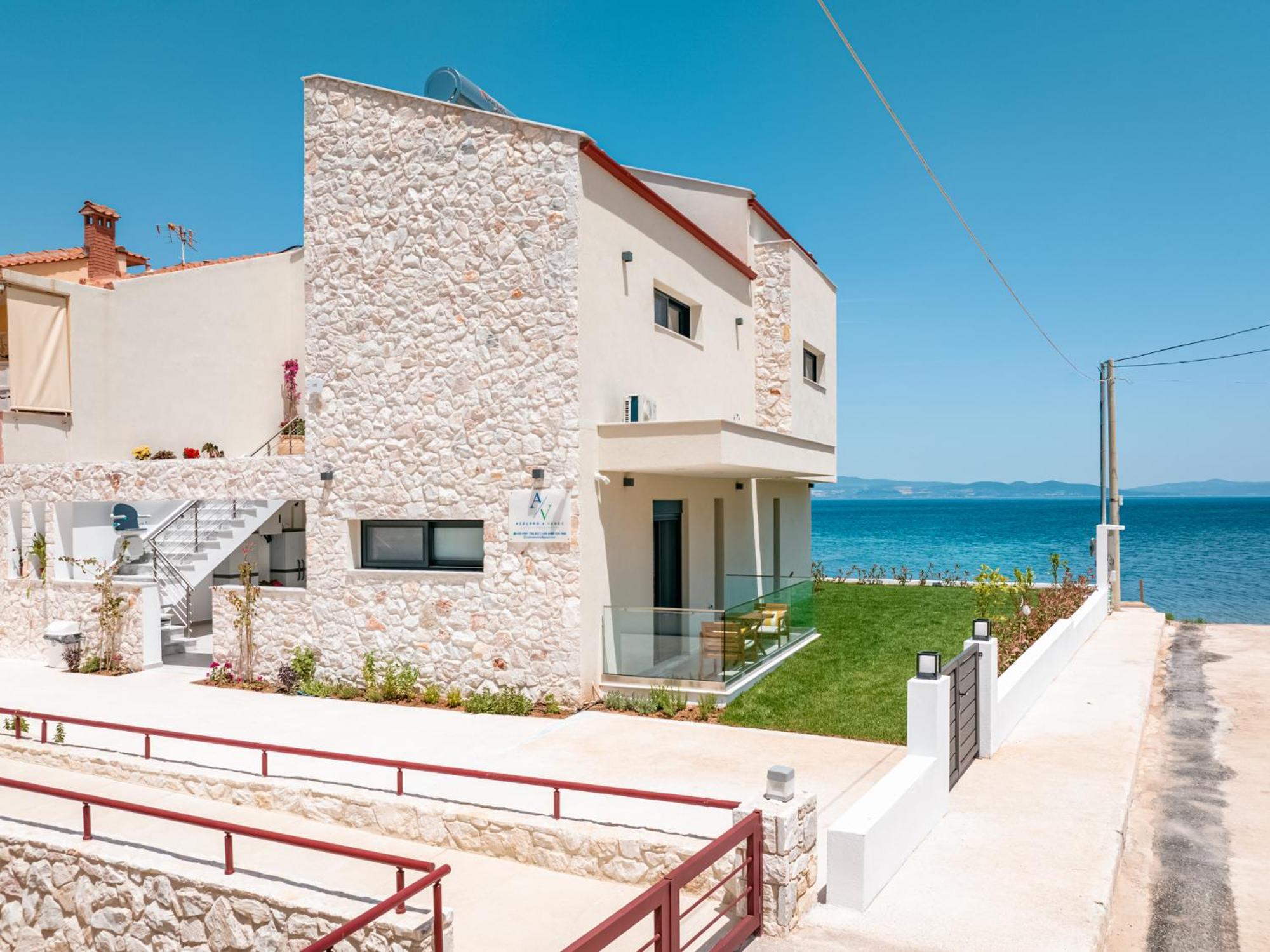 Azzurro E Verde By Rentalspro - Nea Potidaia Halkidiki Nea Poteidaia Exterior foto